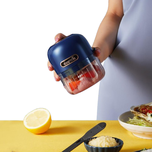Portable Mini Electric Garlic Crusher